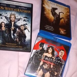 Blu-ray/Dvd Movie Lot